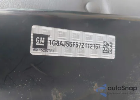 2007 Saturn Ion 2 from USA, damaged, VIN 1G8AJ55F57Z112157